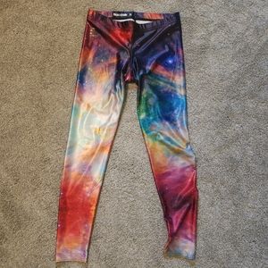 Blackmilk Galaxy Rainbow Leggings - XL
